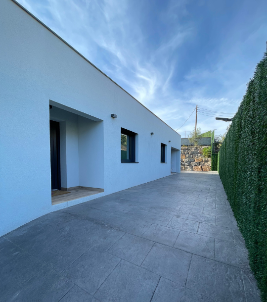 Poryecto de casa de obra nueva construida por Aod Arquitectura